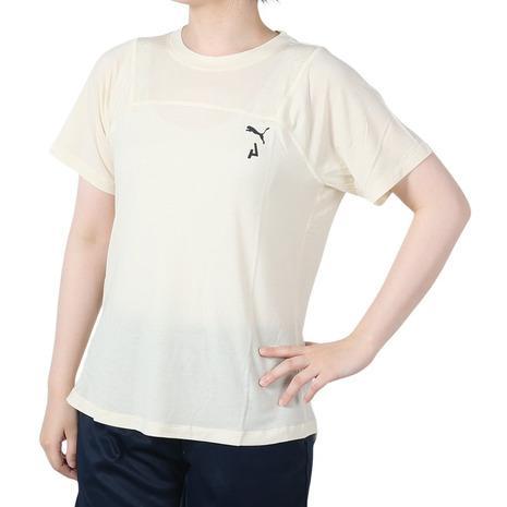 プーマ（PUMA）（レディース）半袖シャツ SEASONS ウール ショートスリーブTシャツ 524...