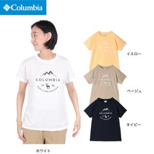 コロンビア（Columbia）（レディース）半袖Tシャツ チェンブリン コーブ ショート スリーブ Tシャツ PL0228｜L-Breath Yahoo!店