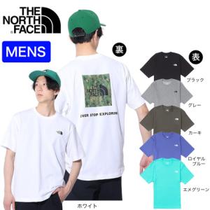 ノースフェイス（THE NORTH FACE）（メンズ）TNF SQAR LOGO 半袖Tシャツ NT32441X｜L-Breath Yahoo!店