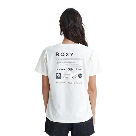ロキシー（ROXY）（レディース）ラッシュガード 半袖 Tシャツ HISTORIA DEL LOGO...