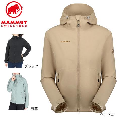 マムート（MAMMUT）（レディース）EUROサイズ 撥水 軽量 アウター ハイキング ウィンドブレ...