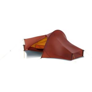 ノルディスク（Nordisk） テント ソロ 1人用 キャンプ 登山 Telemark 1 Tent Burnt Red 151012｜lbreath