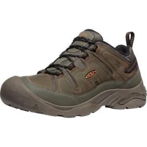 キーン（KEEN）（メンズ）トレッキングシューズ ローカット 登山靴 サーカディア ウォータープルーフ 防水ハイキングシューズ 1027259｜lbreath