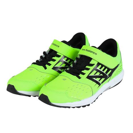 ニューバランス（new balance）（キッズ）ジュニアランニングシューズ ベルクロ ベルト付き ...
