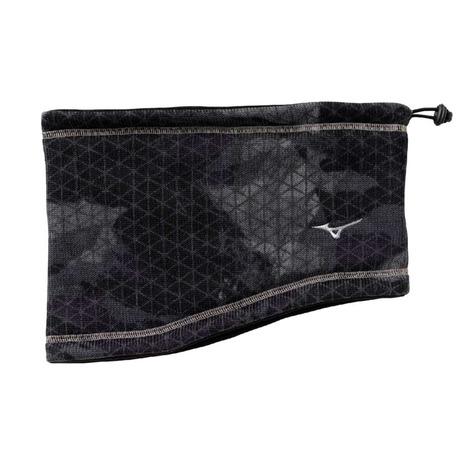 ミズノ（MIZUNO）（メンズ、レディース）リバーシブルネックウォーマー 32JYB70009 黒