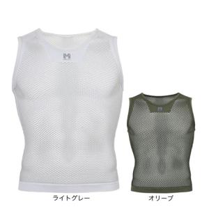 ミレー（Millet）（メンズ）アンダーウェア ノースリーブシャツ ドライナミック メッシュ クルー MIV01248｜L-Breath Yahoo!店