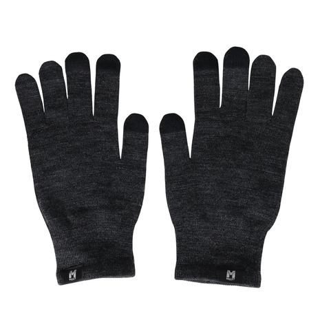 ミレー（Millet）（メンズ、レディース）トレッキング 五指グローブ ウール インナーグローブ I...