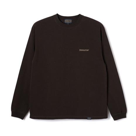 ペンドルトン（PENDLETON）（メンズ、レディース）長袖Tシャツ ロンT バックエンブロイダリー...
