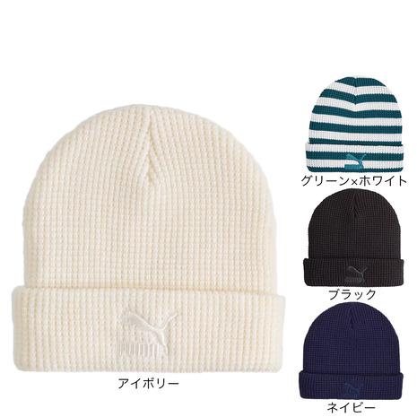 プーマ（PUMA）（メンズ、レディース）ニット帽 CLASSICS ミッド フィット ビーニー 02...