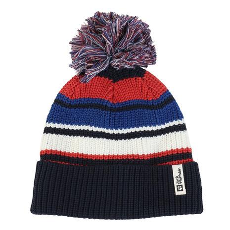 ジャックウルフスキン（JackWolfskin）（キッズ）帽子 キャップ ハット ポンポンビーニー ...