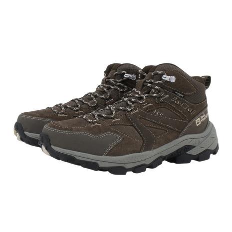 ジャックウルフスキン（JackWolfskin）（メンズ）トレッキングシューズ ハイカット 登山靴 ...