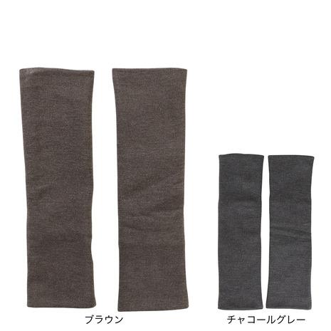 福助（レディース）スタイリング満足 美温活 湯たんぽ心地 ロングウォーマー 無地 レッグウォーマー ...