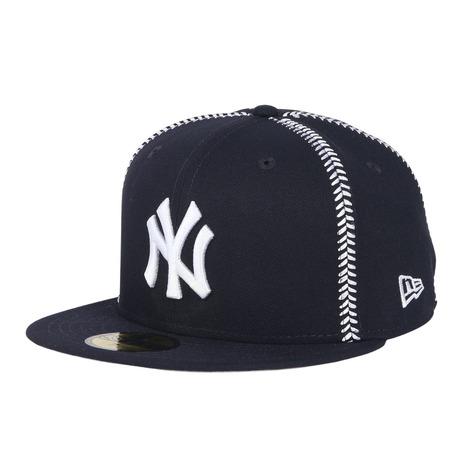 ニューエラ（NEW ERA）（メンズ、レディース）帽子 キャップ 59FIFTY MLB Ball ...