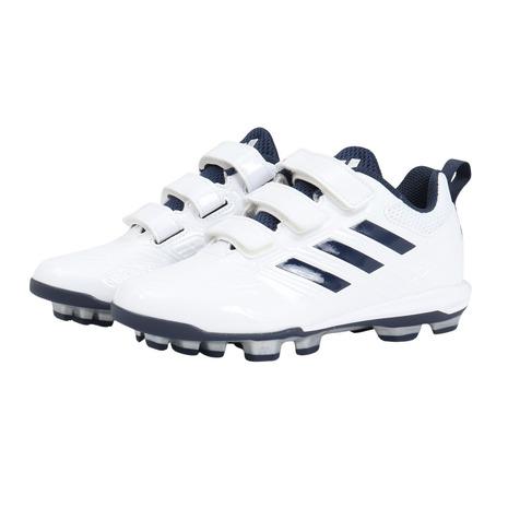 アディダス（adidas）（キッズ）野球スパイク ジュニア ポイント スタビル 5ポイント ロー A...