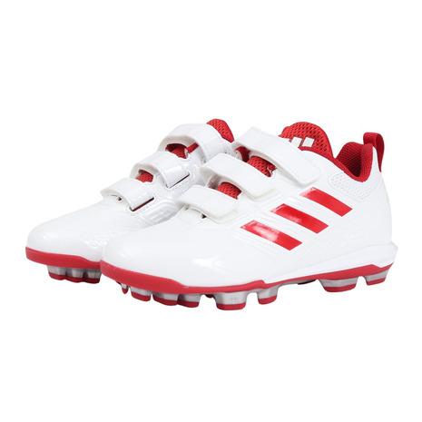 アディダス（adidas）（キッズ）野球スパイク ジュニア ポイント スタビル 5ポイント ロー A...