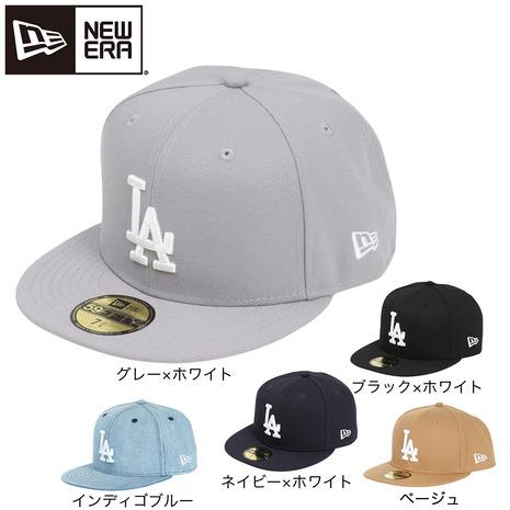 ニューエラ（NEW ERA）（メンズ、レディース）キャップ 59FIFTY ロサンゼルス ドジャース...