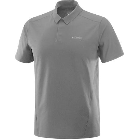 サロモン（SALOMON）（メンズ）半袖ポロシャツ TRACKLINE LC2439400