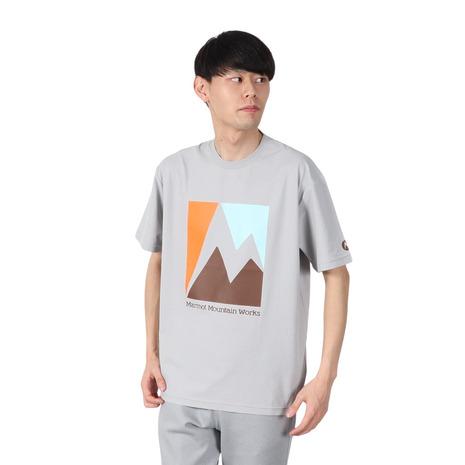 マーモット（Marmot）（メンズ）半袖Tシャツ クラック Tシャツ MTSS25MST063-C0...