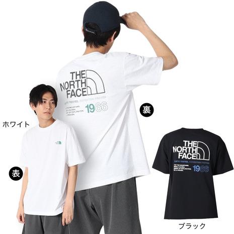 ザ・ノース・フェイス（THE NORTH FACE）（メンズ）ショートスリーブ イーエス66ロゴワイ...