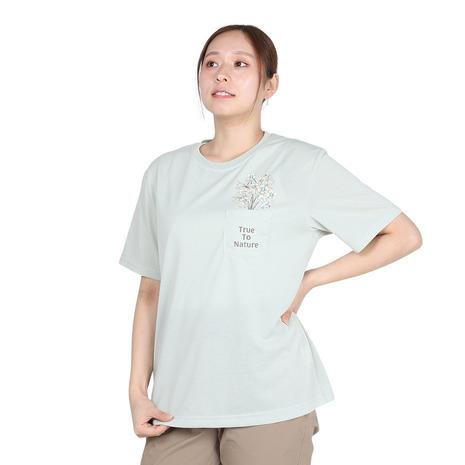 フォックスファイヤー（Foxfire）（レディース）トランスウェット ポケットブーケ 半袖Tシャツ ...