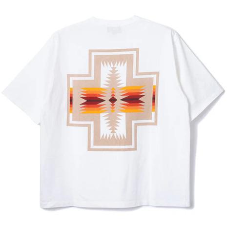 ペンドルトン（PENDLETON）（メンズ）半袖Tシャツ ショートスリーブ バックプリント 1980...
