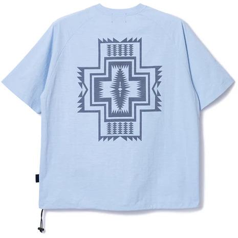 ペンドルトン（PENDLETON）（メンズ）半袖Tシャツ カルキュロ ショートスリーブ バックプリン...
