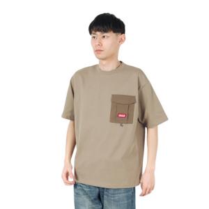 コールマン（Coleman）（メンズ）レタリング 半袖Tシャツ X553CA BEG