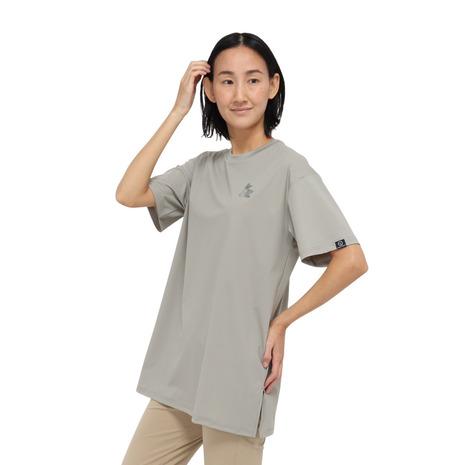 ホールアース（Whole Earth）（レディース）カットソー 半袖 LONG COOL Tシャツ ...