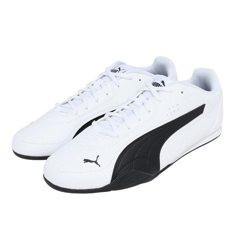 プーマ（PUMA）（メンズ、レディース）スニーカー スポーツシューズ キャッチ ホワイト ブラック ...