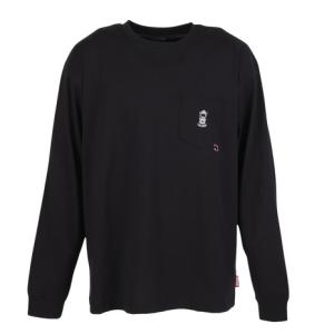 コールマン（Coleman）（メンズ）長袖 天竺ポケットTシャツ X5550A BLK