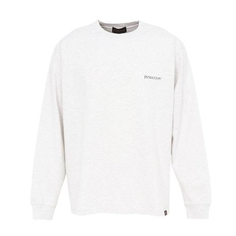 ペンドルトン（PENDLETON）（メンズ）バックプリント 長袖Tシャツ 19800140 Birc...