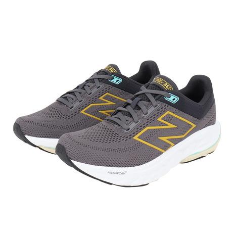 ニューバランス（new balance）（メンズ）ランニングシューズ ジョギングシューズ フレッシュ...