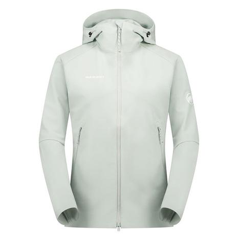 マムート（MAMMUT）（レディース）アウター マクン 2.0 ソフトシェル フーデッド ジャケット...