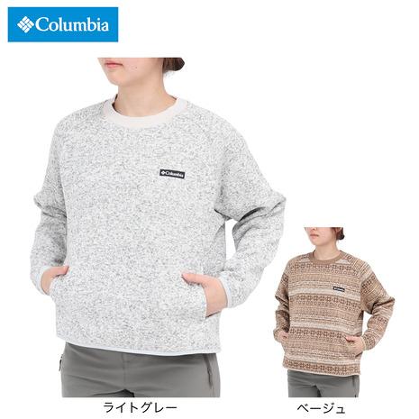 コロンビア（Columbia）（レディース）クルーネック フリース ウィメンズ ラベルリッジクルーネ...