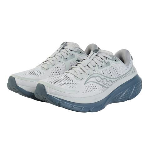 サッカニー（SAUCONY）（メンズ）ランニングシューズ ジョギングシューズ ガイド 18 グレー ...