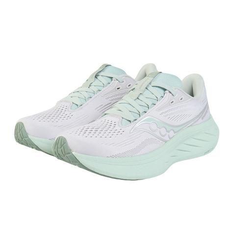 サッカニー（SAUCONY）（レディース）ランニングシューズ ジョギングシューズ ライド 18 ホワ...