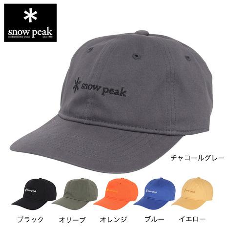 スノーピーク（snow peak）（メンズ）帽子 トレッキング 登山 ロゴキャップ CHARCOAL...