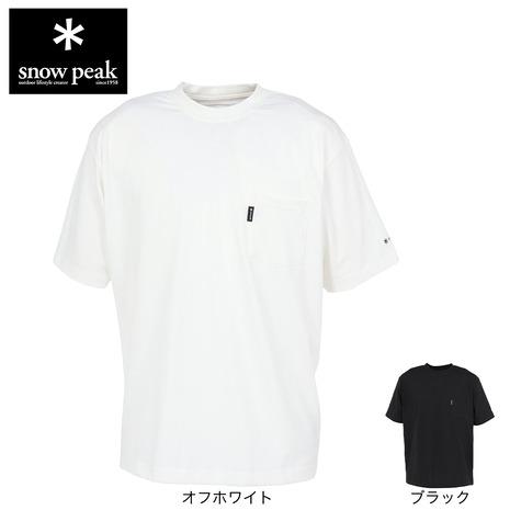 スノーピーク（snow peak）（メンズ）半袖 Tシャツ ポケット付き OWH NSD-TS-25...