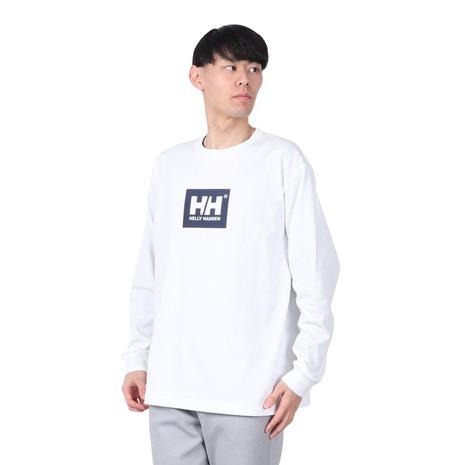 ヘリーハンセン（HELLY HANSEN）（メンズ）長袖Tシャツ ロゴ HH32540 CW