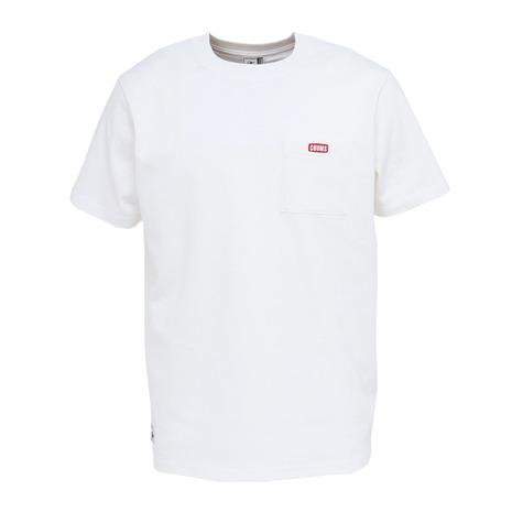 チャムス（CHUMS）（メンズ）LB ロゴ ポケット Glow 半袖Tシャツ CH01-2829-W...