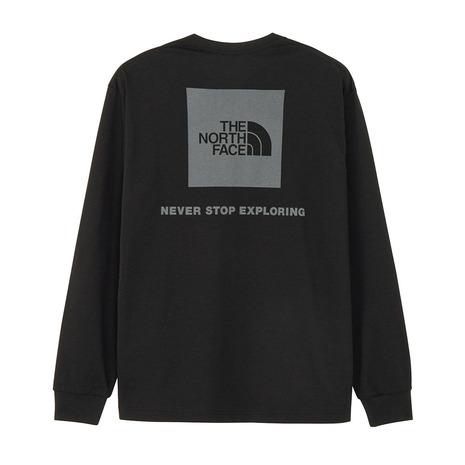 ザ・ノース・フェイス（THE NORTH FACE）（メンズ）長袖 バックスクエアロゴTシャツ ロン...