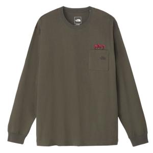 ザ・ノース・フェイス（THE NORTH FACE）（メンズ）ロンT フラッシュドライフラワーロゴ長袖Tシャツ NT82535 NT