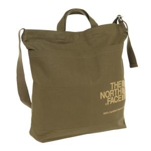 ザ・ノース・フェイス（THE NORTH FACE）（メンズ、レディース）トートバッグ オーガニックコットンショルダー NM82386 MM オリーブ