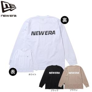ニューエラ（NEW ERA）（メンズ、レディース）長袖 ユーティリティー オーバーサイズド Tシャツ Wordmark Logo 14774268 14774269 14774270
