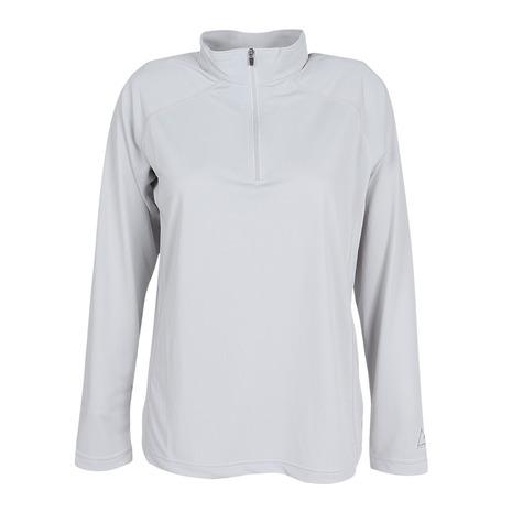 ロジャーエーガー（ROGEREGGER）（レディース）カットソー AURO TECH ハーフジップベ...