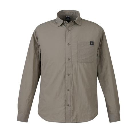 ミレー（Millet）（メンズ）長袖シャツ セムノ UL ロングスリーブシャツ MIV02226-N...
