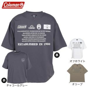 コールマン（Coleman）（メンズ）レタリングラッシュ半袖Tシャツ X563AA