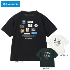 コロンビア（Columbia）（キッズ）ユーススタックブルックグラフィックショートスリーブTシャツ PY4881｜L-Breath Yahoo!店