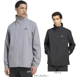 アディダス（adidas）（メンズ）雨具 防水 テレックス マルチ エッセンシャルズ2 レイヤー レインジャケット W0210｜L-Breath Yahoo!店