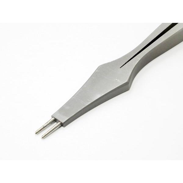 【IZZZI】丸目打 2本歯（Round Pricking Irons） 3.0mmピッチ【メール便...